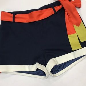 C . Luce shorts with pockets